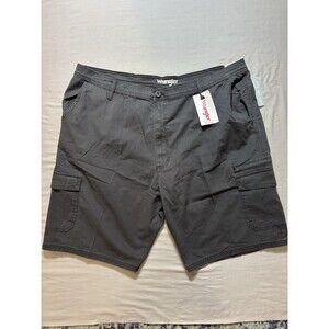 Wrangler Relaxed Fit Cargo Shorts Men's Size 42 Black Flex For Comfort Epic Soft
